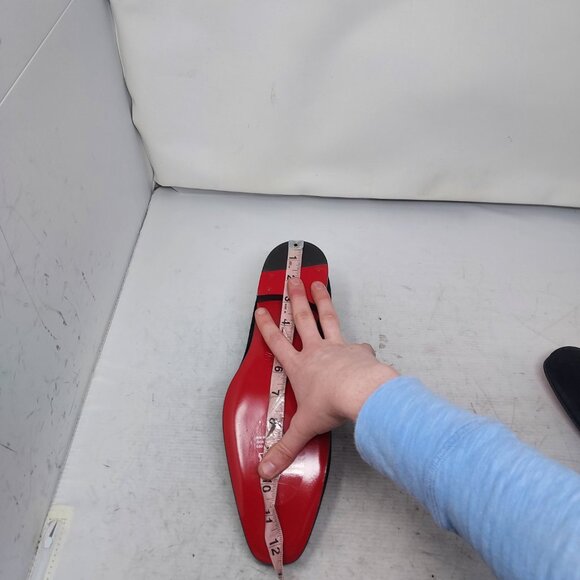 CHRISTIAN LOUBOUTIN Black Dandelion Strass Suede Logo Loafer - Picture 6 of 11